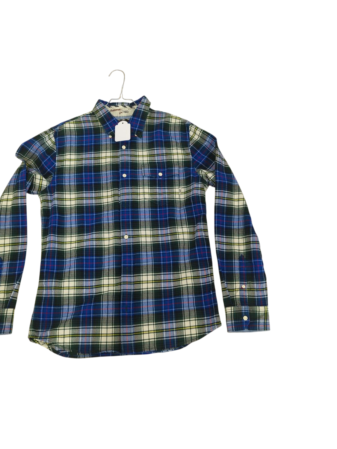 Vans Off The Wall Plaid Button-Down Shirt - Size M