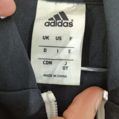 Adidas Black Windbreaker Jacket - UK Size D/US F