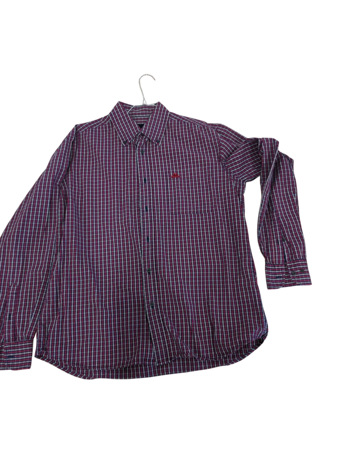 Robe di Kappa Checkered Button-Down Shirt - Size Large