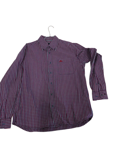 Robe di Kappa Checkered Button-Down Shirt - Size Large