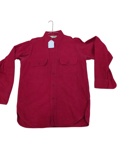 Wrangler Red Button-Down Shirt - EST 1830