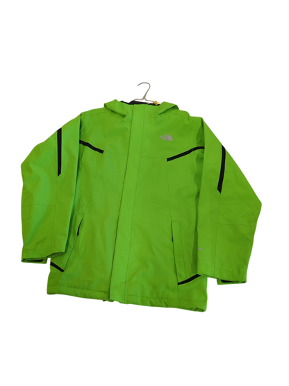 The North Face Bright Green Windbreaker Jacket - Size XL