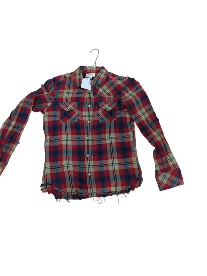 Diesel Plaid Button-Down Shirt - Size S