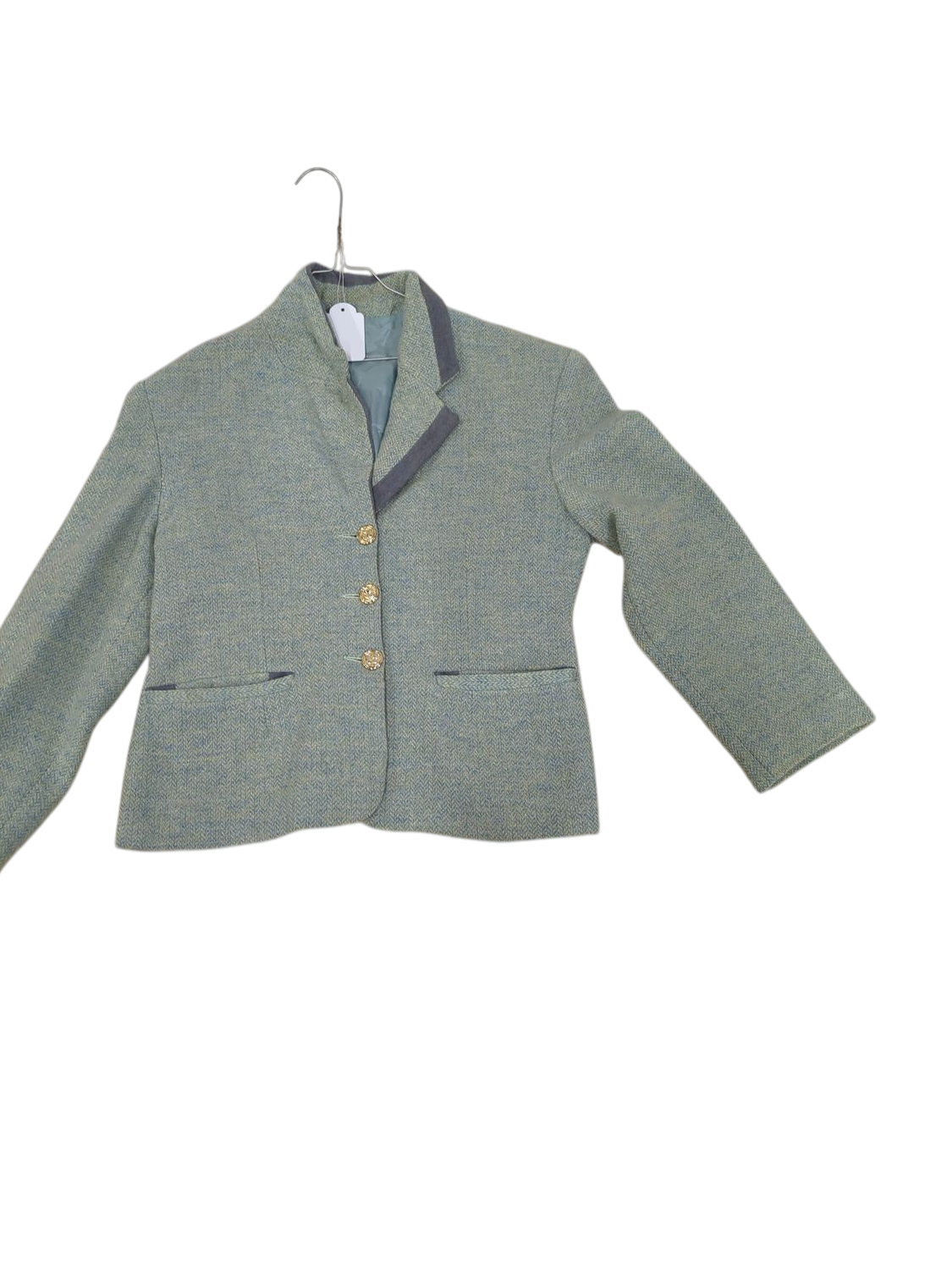 Vintage Italian Pure Wool Blazer - Made in Italy