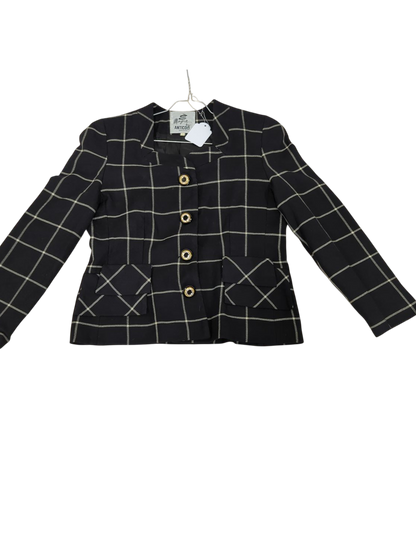 Margiela for Anticoli Black & White Checkered Button-Down Shirt - Made in Italy