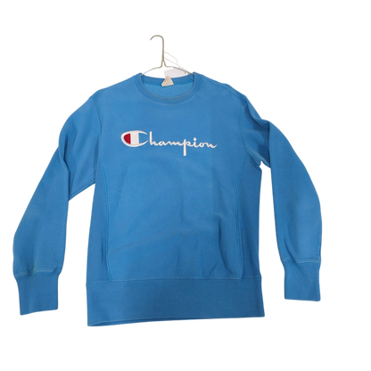 Champion Blue Crewneck Sweatshirt - Size Medium