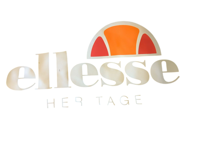 Ellesse Heritage Black Sweatshirt with Tape Detail - Size M