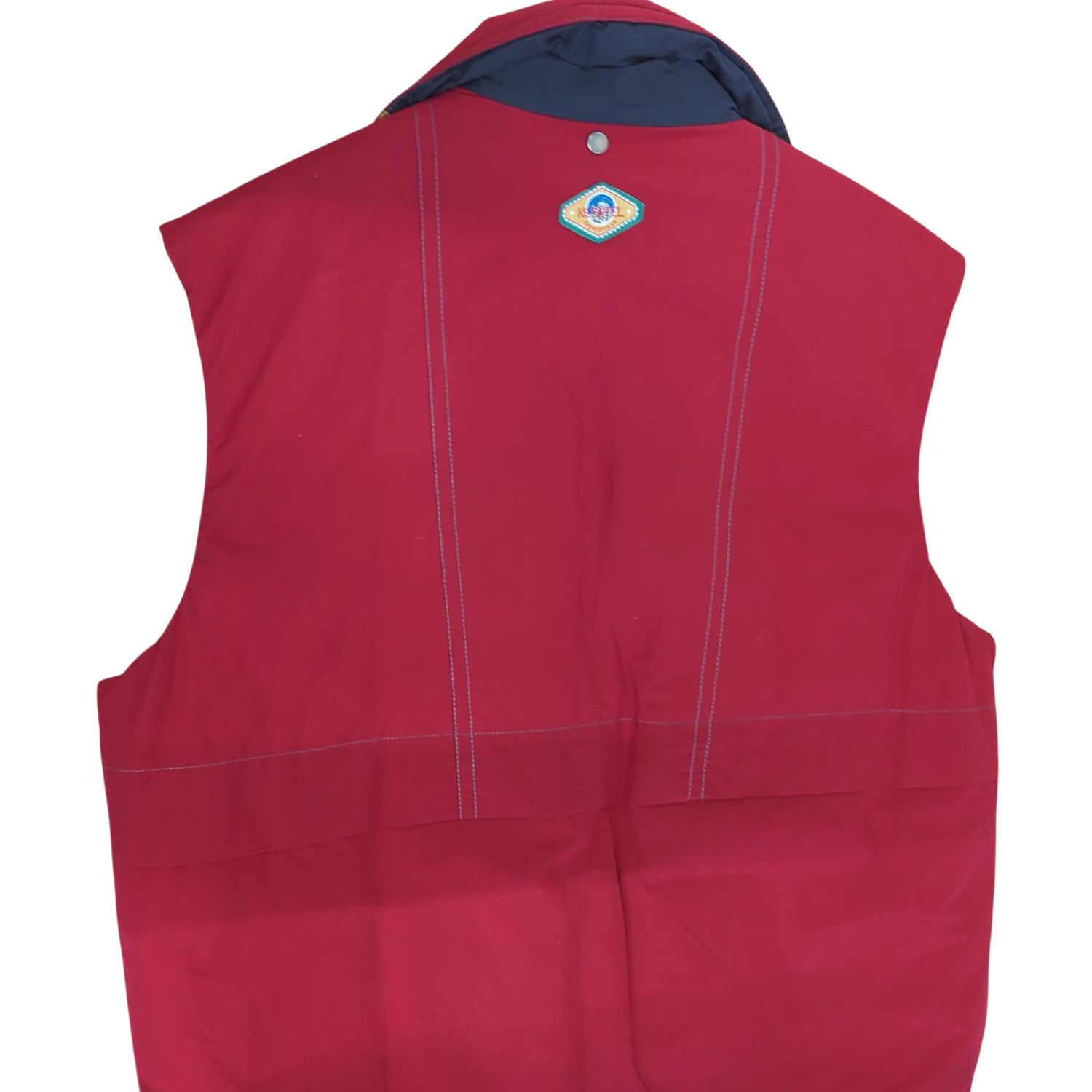 Keiron Sportswear Red Windbreaker Jacket with Mountain Logo