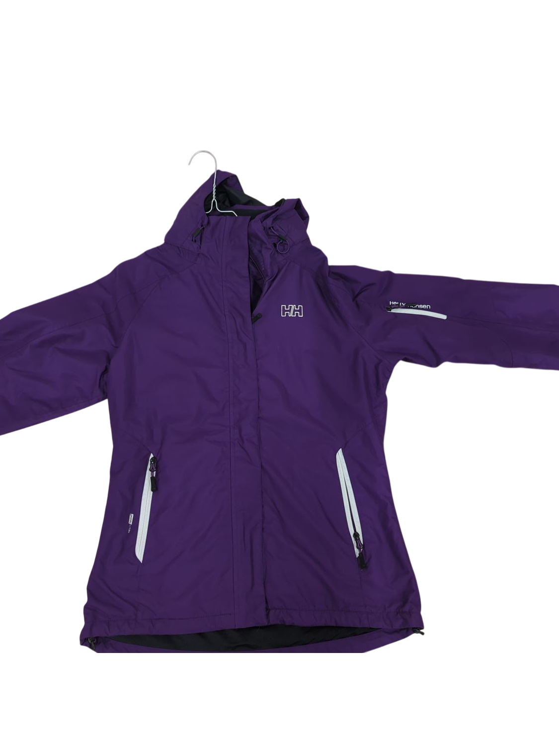 Helly Hansen Purple Windbreaker Jacket - Size L