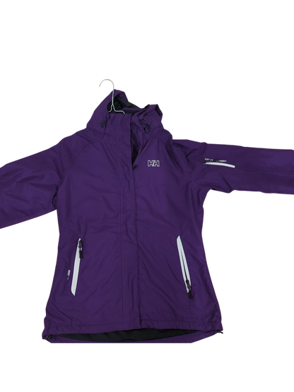 Helly Hansen Purple Windbreaker Jacket - Size L
