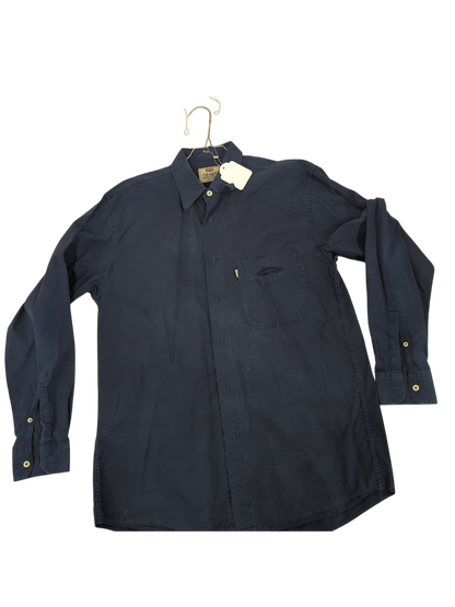 Levi's Strauss & Co Navy Blue Button-Down Shirt - Size M