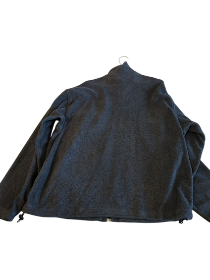 Columbia Men's Grey Fleece Zip-Up Jacket