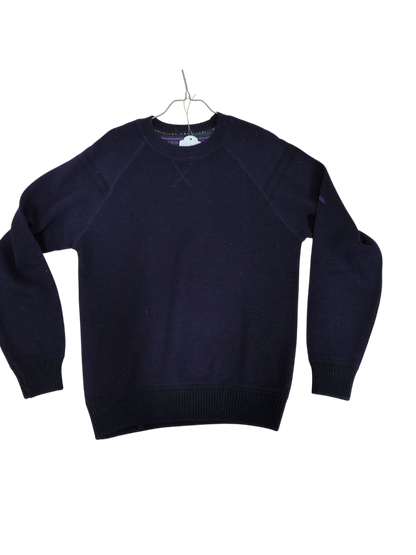 Ocean Sport Navy/Purple Crew Neck Sweater - Size M