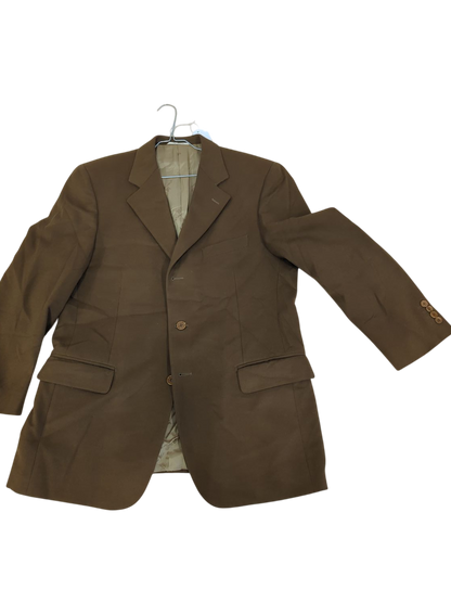 Barutti Uomo Cashmere & Wool Brown Blazer - Classic Men's Jacket