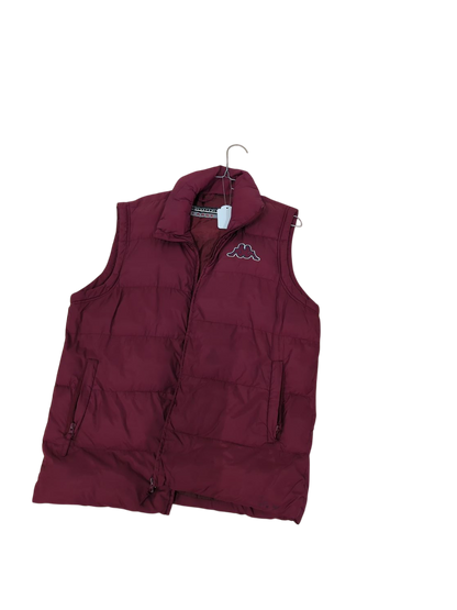 Kappa Burgundy Sleeveless Vest - Size Large