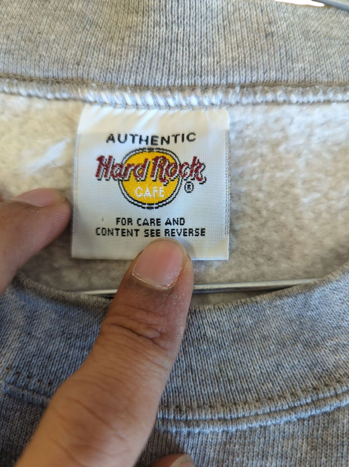 Hard Rock Cafe Grey Sweatshirt