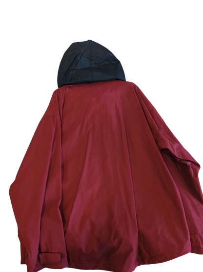 Helly Hansen Red Windbreaker Jacket - Size L