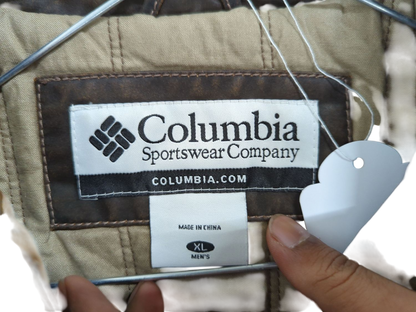 Columbia Sportswear Brown Cotton Jacket - Size XL