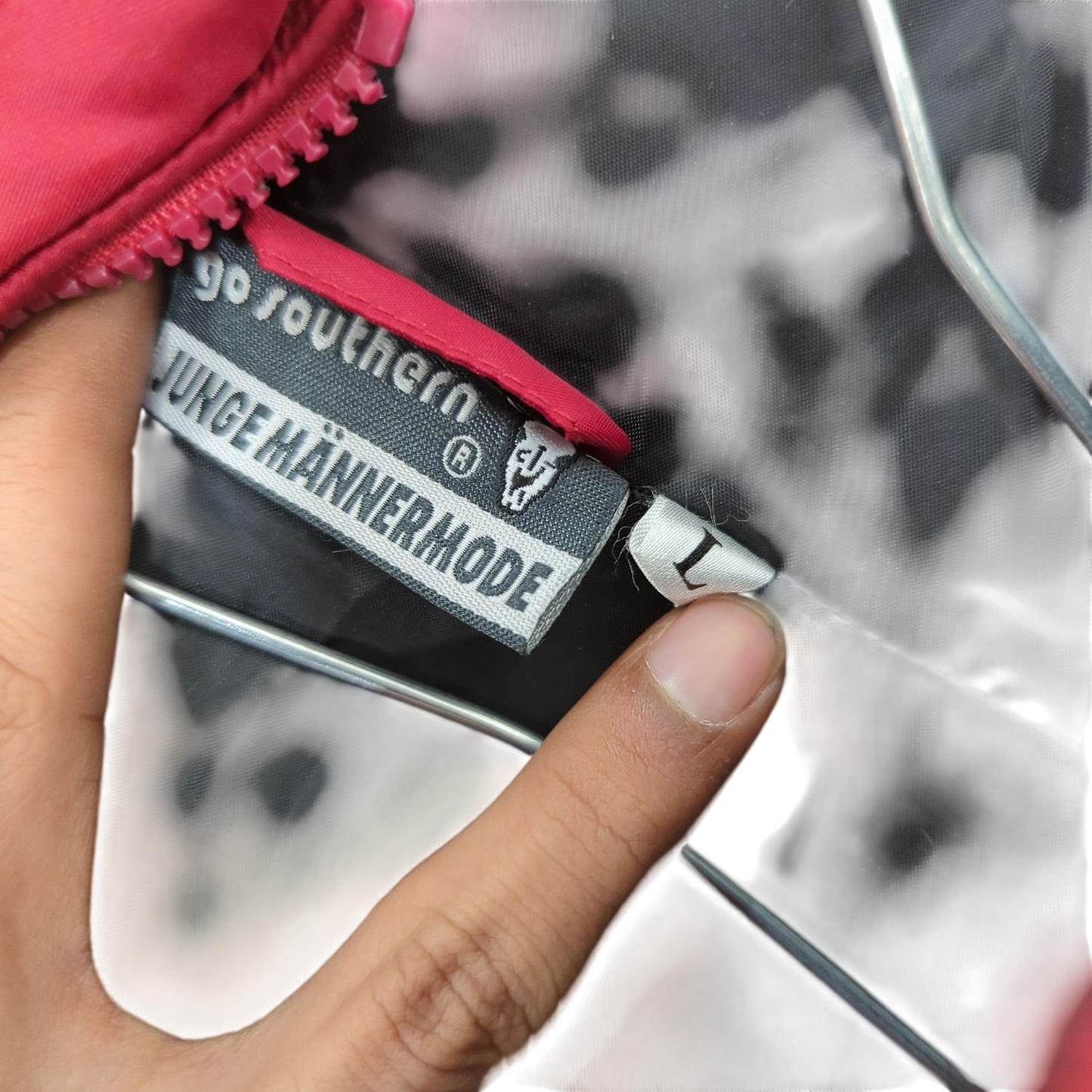 Sprayground Red Down Puffer Vest - Size L