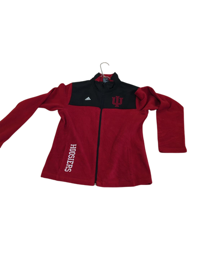 Adidas Indiana University Hoosiers Zip-Up Fleece Jacket