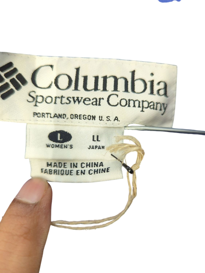 Columbia Sportswear Blue Windbreaker Jacket - Size L