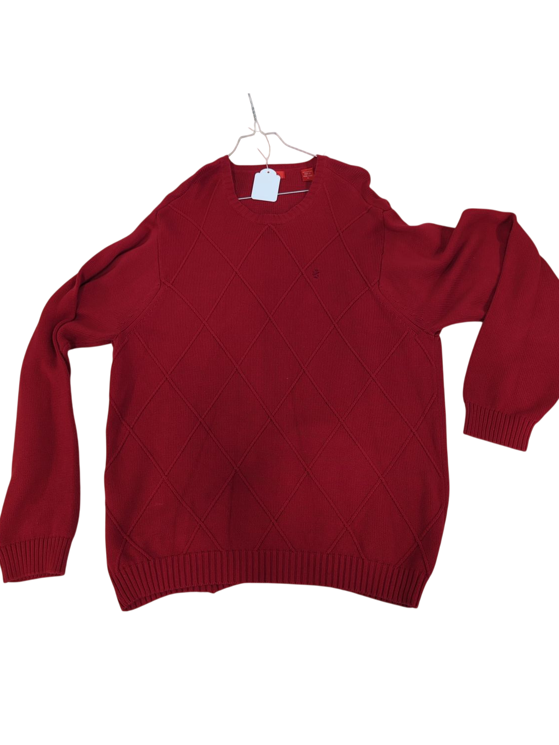 IZOD Red Cotton Sweater - Size XL