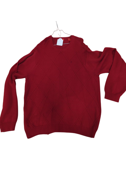 IZOD Red Cotton Sweater - Size XL