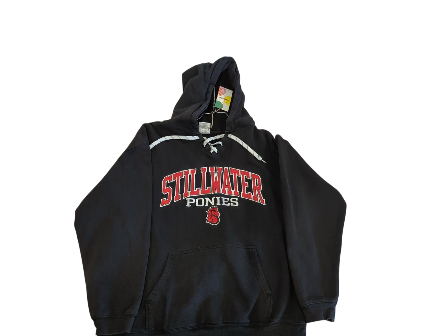 In Play Stillwater Ponies Black Hoodie - Size L