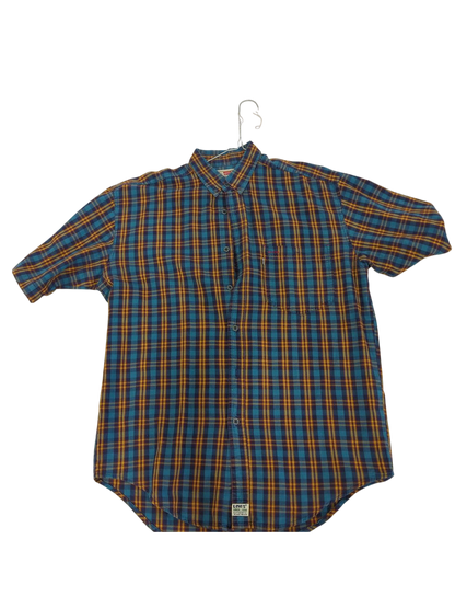 Levi's Plaid Short Sleeve Button-Down Shirt - Size M
