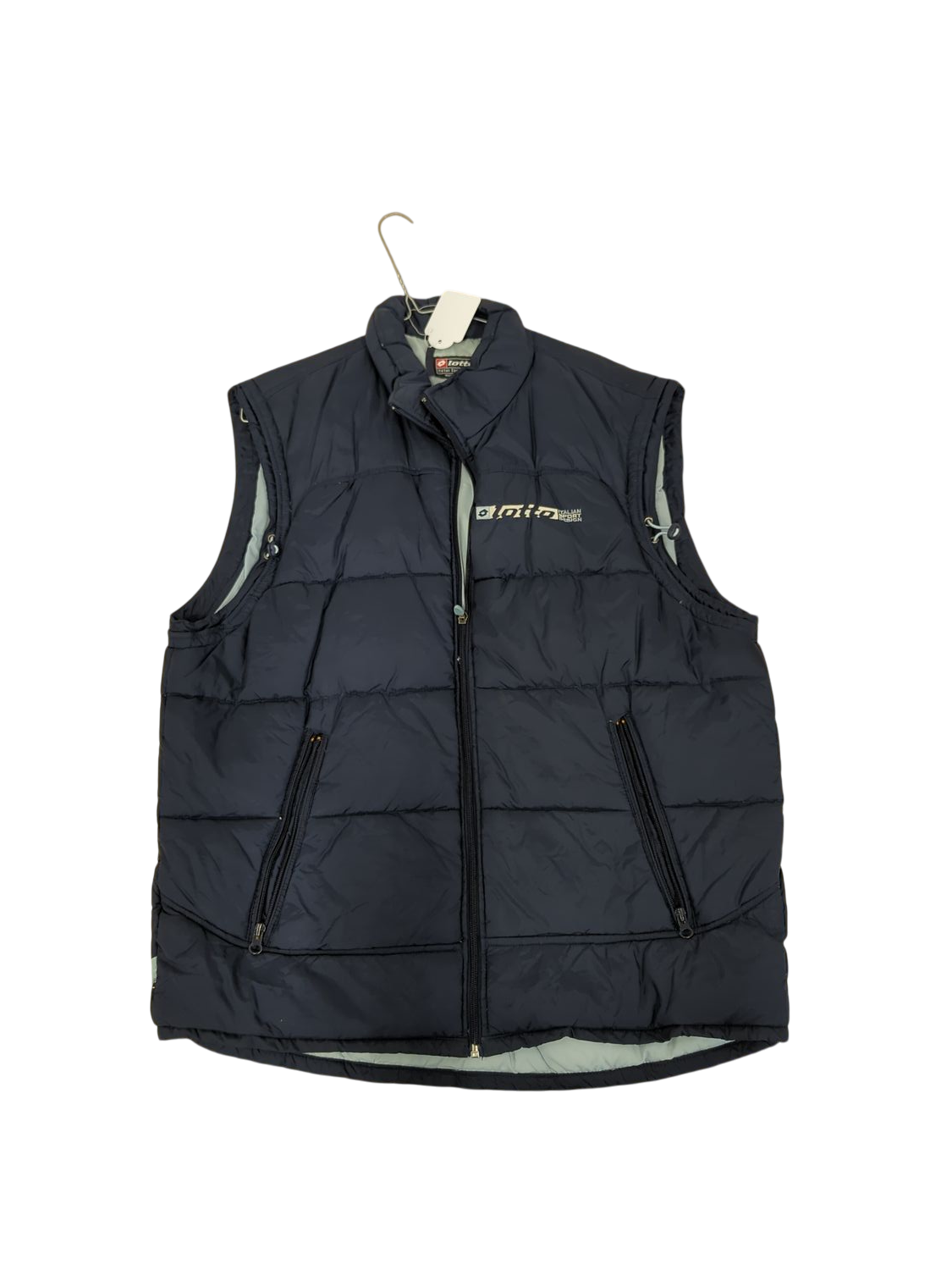 Lotto Italian Sport Design Navy Puffer Vest - Size XXL