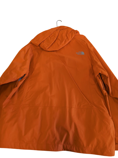 The North Face Summit Series Orange Windbreaker Jacket - Size XL
