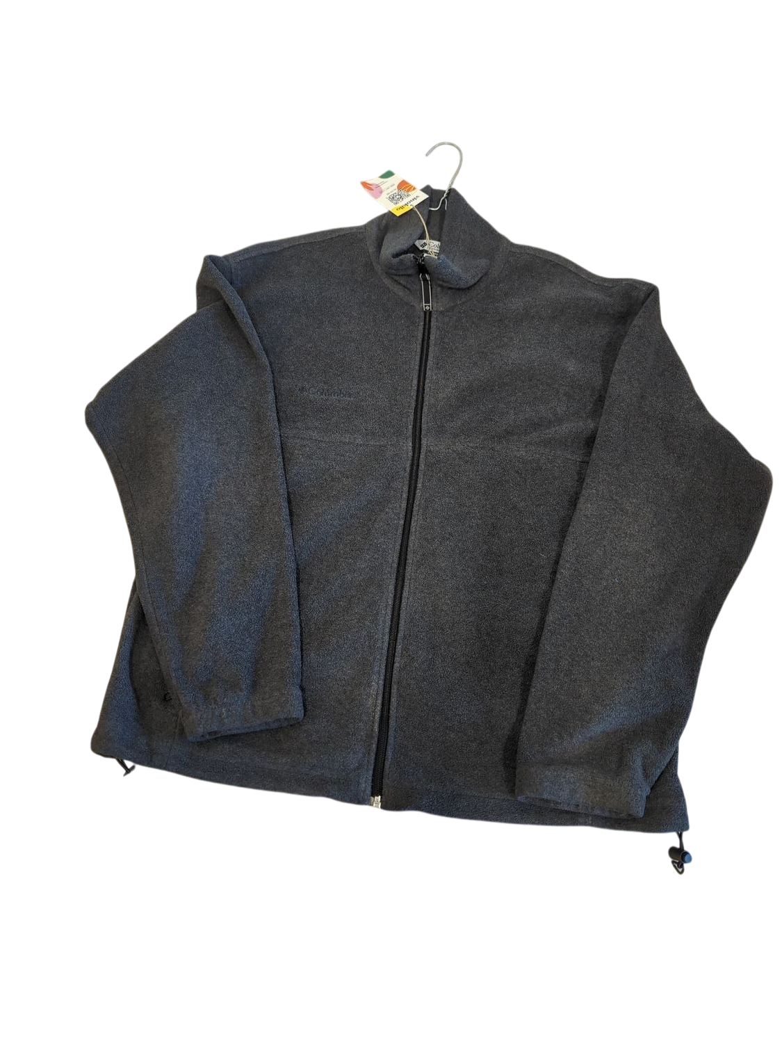 Columbia Men's Grey Fleece Zip-Up Jacket