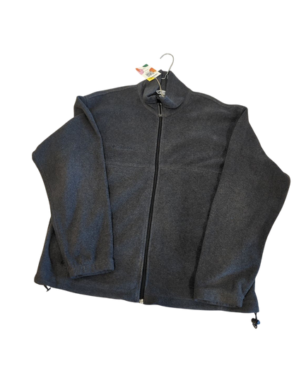 Columbia Men's Grey Fleece Zip-Up Jacket