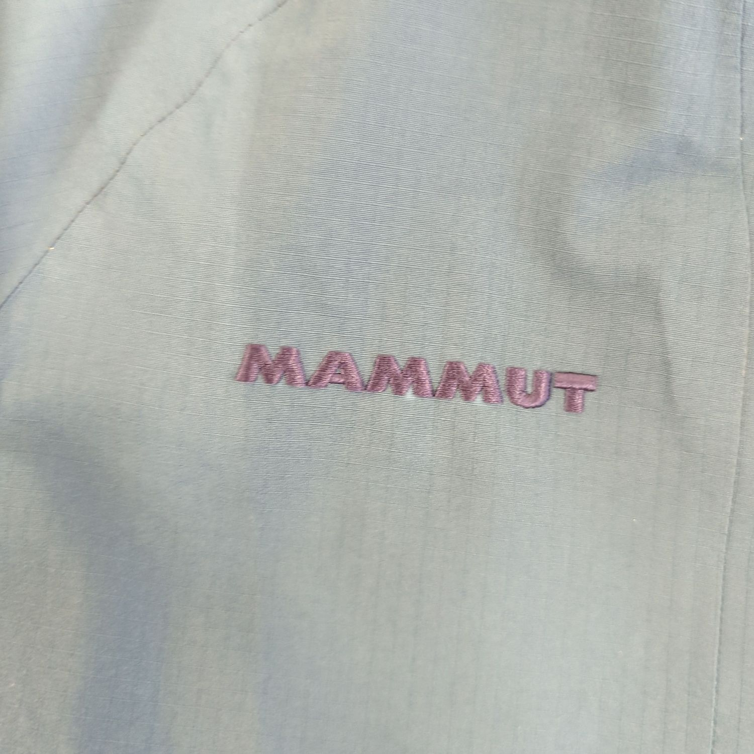 Mammut Blue Windbreaker Jacket - Size XS