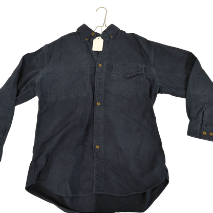 Woolrich Navy Button-Down Shirt - The Original Constructor