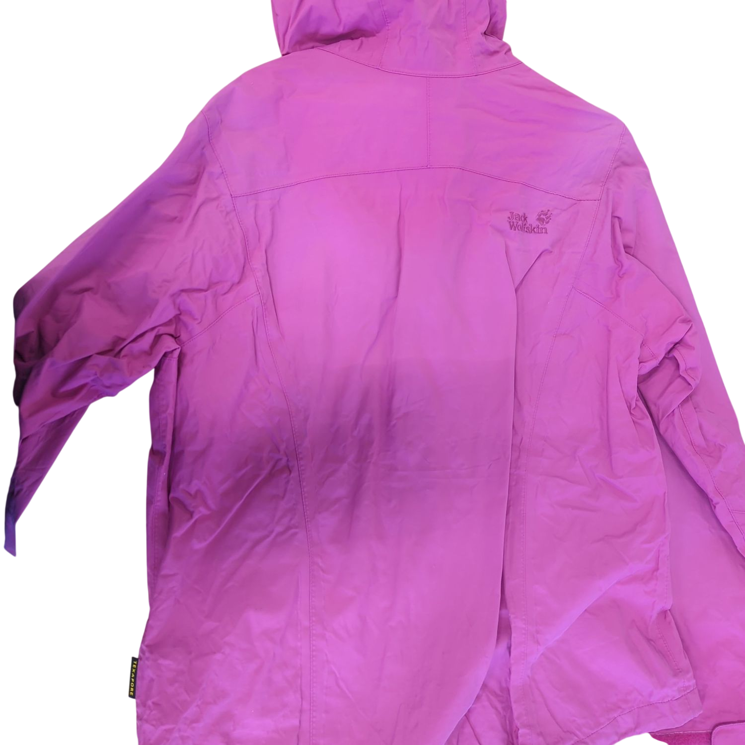 Jack Wolfskin Pink Windbreaker Outdoor Jacket