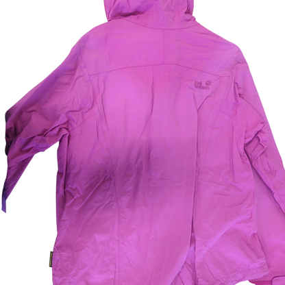 Jack Wolfskin Pink Windbreaker Outdoor Jacket