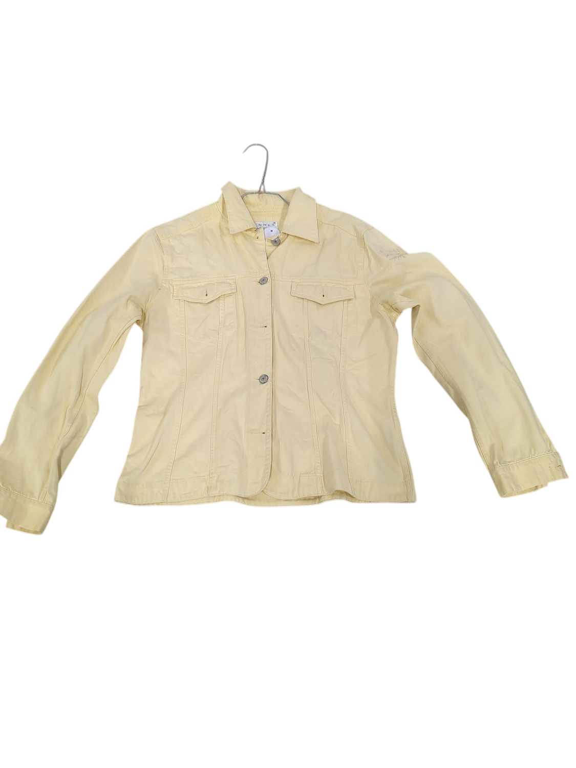 HENNES Collection Pale Yellow Button-Down Shirt - Size 42