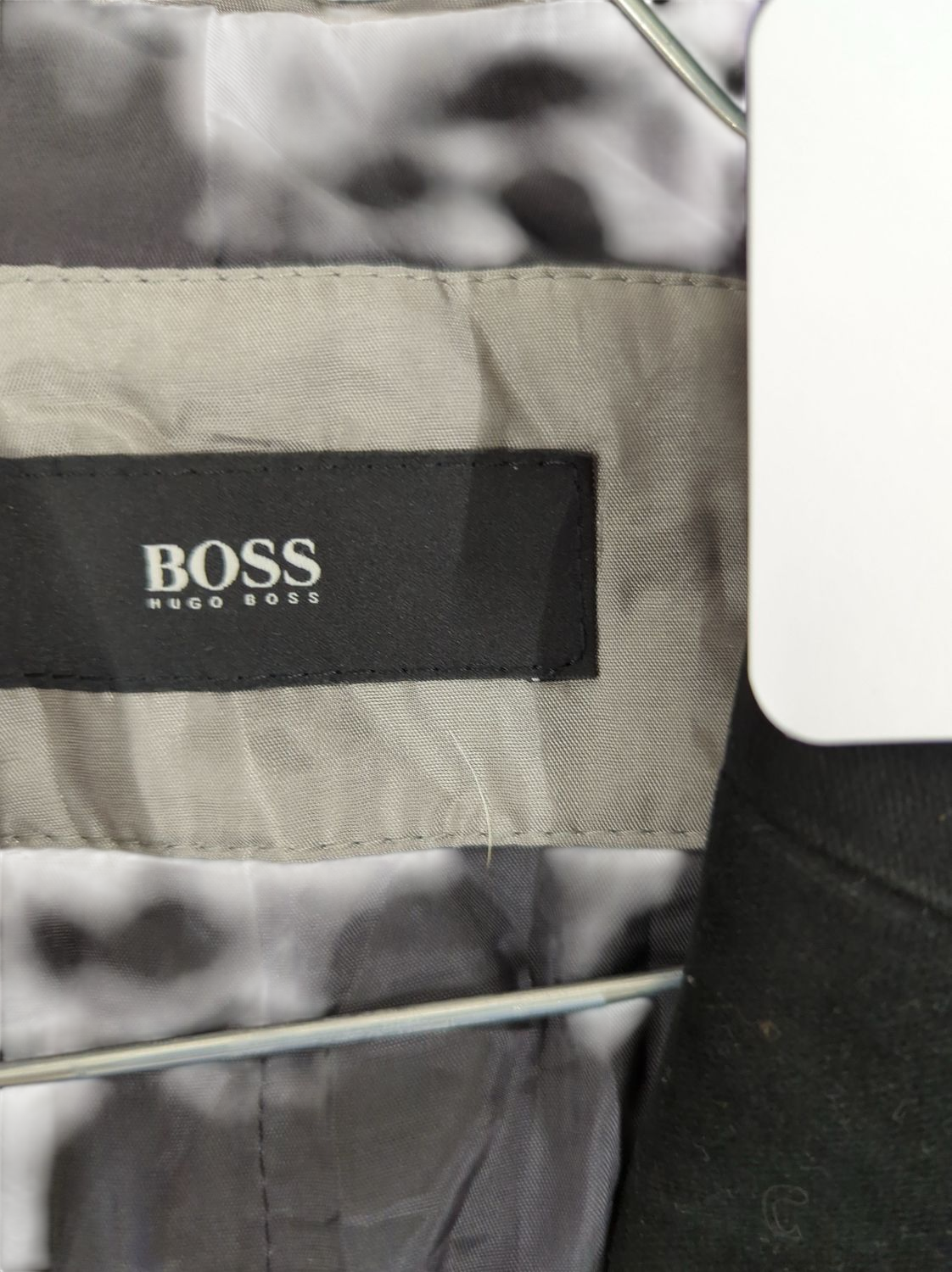 BOSS Hugo Boss Black Suede Jacket - Size 56