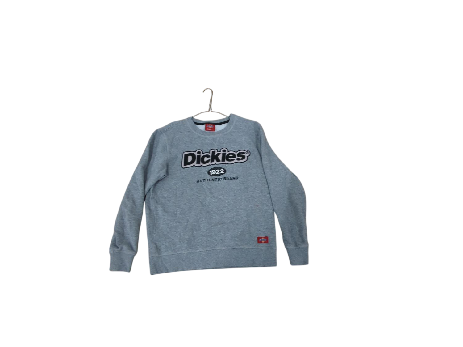 Dickies Grey Sweatshirt - Size S-Medium - Authentic Brand Logo