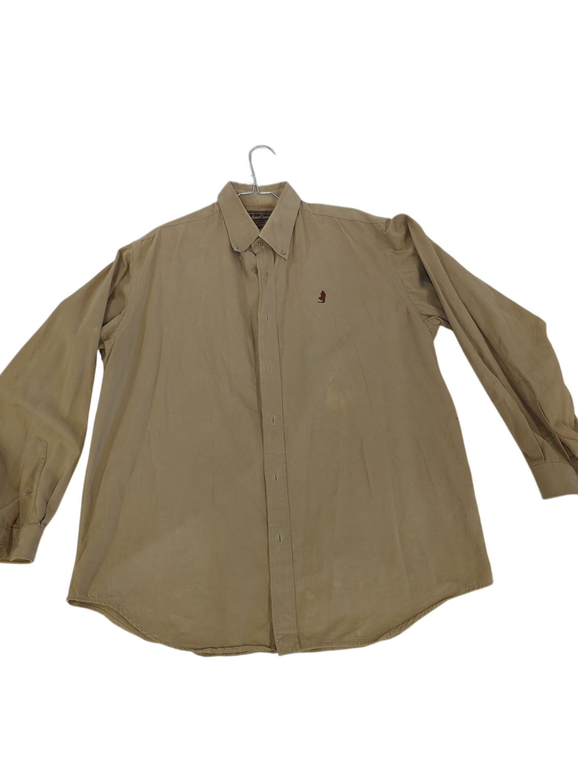 Marlboro Classics Beige Cotton Jacket - Large