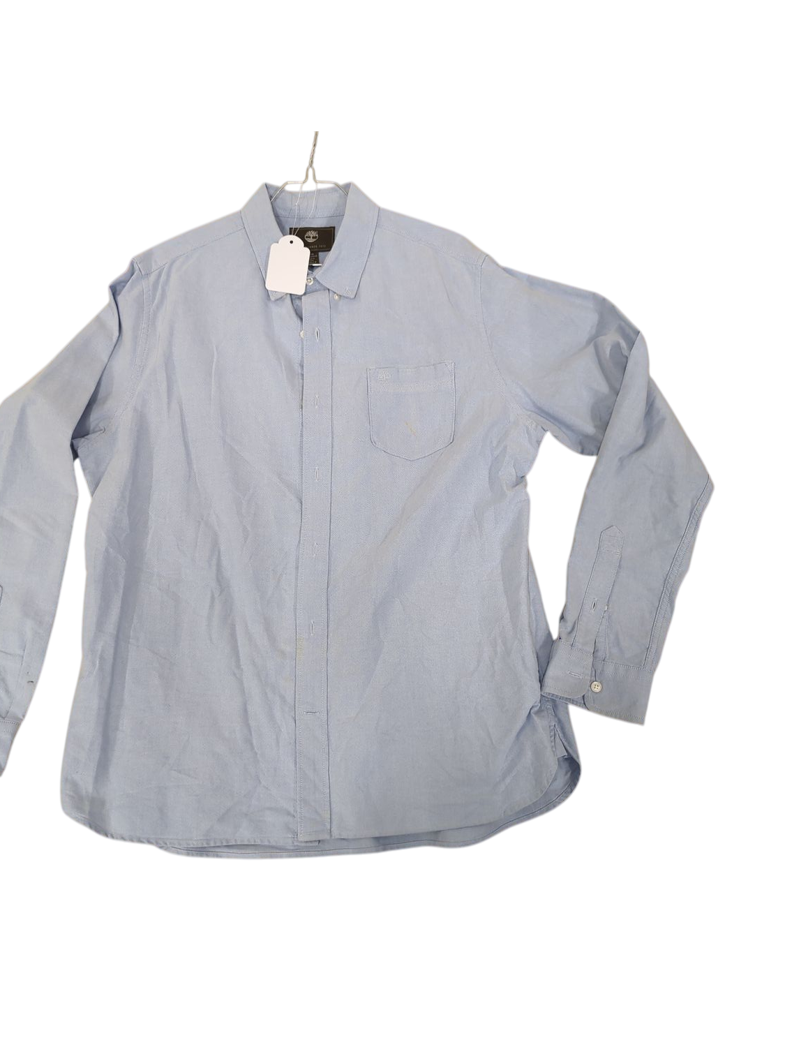 Timberland Light Blue Button-Down Shirt - Size L