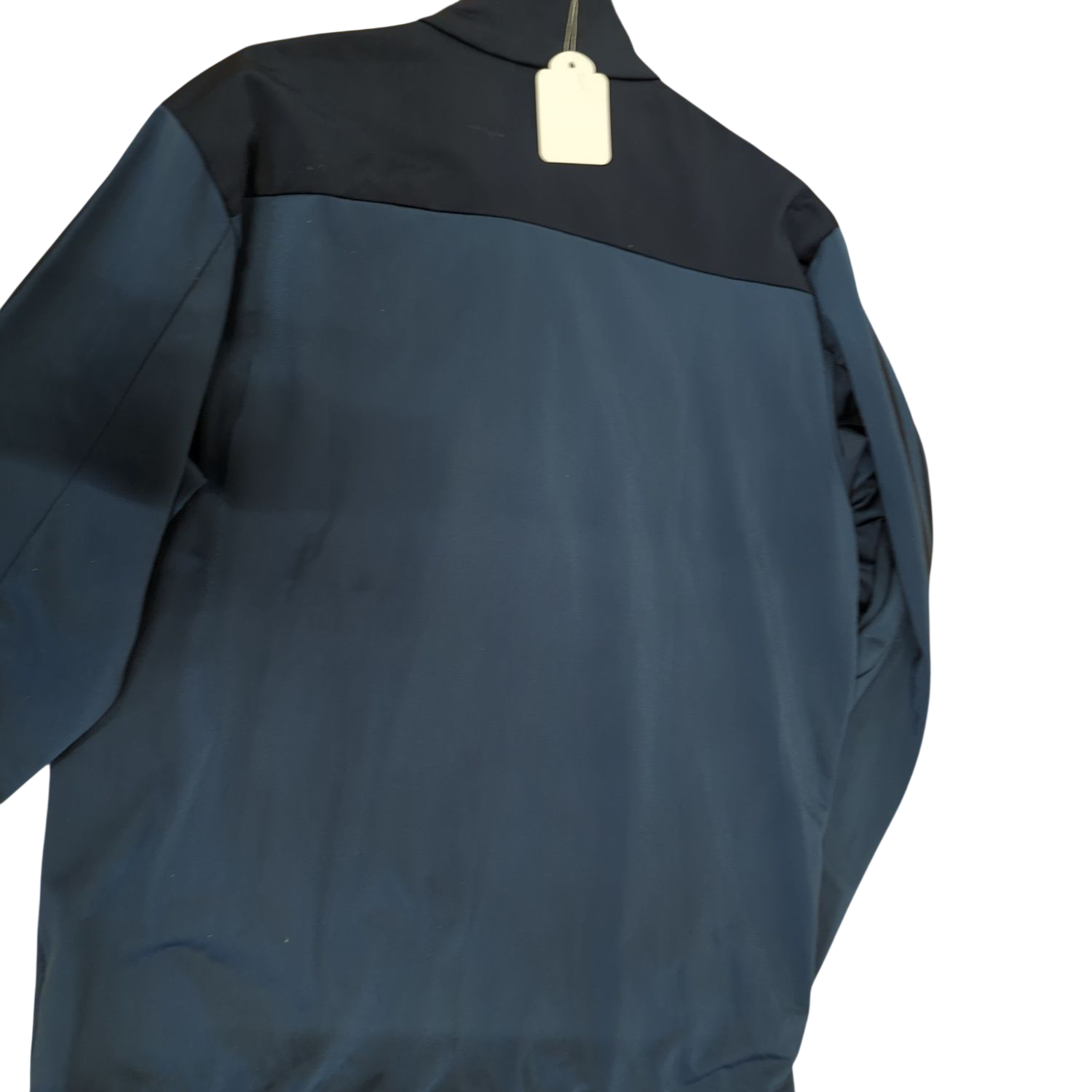 Adidas Men's Navy & Orange Track Jacket - Athletic Sportswear