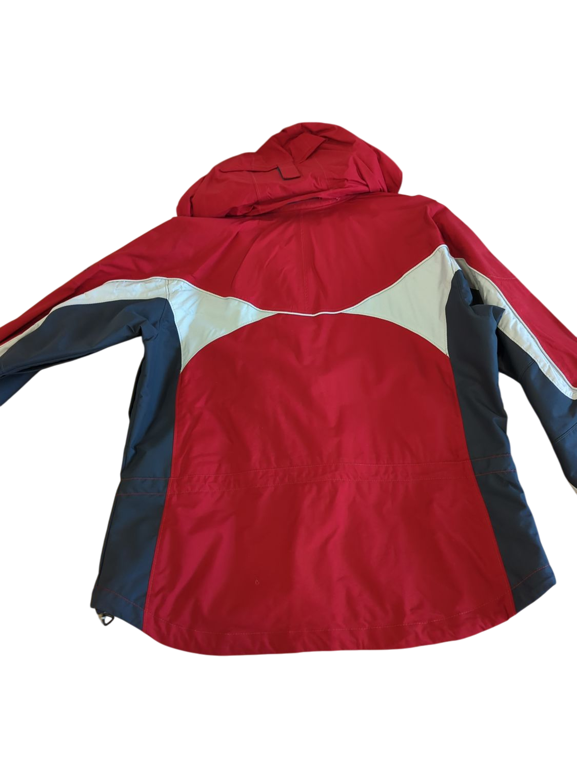Columbia Sportswear Red Windbreaker Jacket - Size L