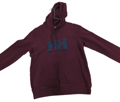 Helly Hansen Burgundy Hoodie - Size S