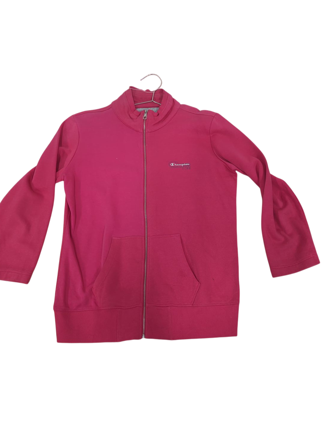 Champion Pink Zip-Up Sweatshirt - Size XL