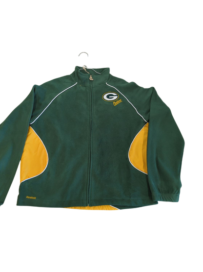 NFL Green Bay Packers Fleece Jacket by Reebok - Official Team Apparel