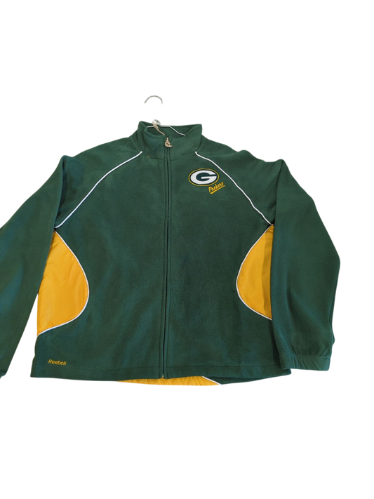 NFL Green Bay Packers Fleece Jacket by Reebok - Official Team Apparel