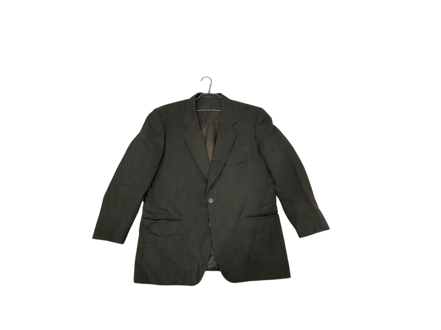 Pierre Cardin Olive Green Suit Jacket - Lang Merinos Extrafine