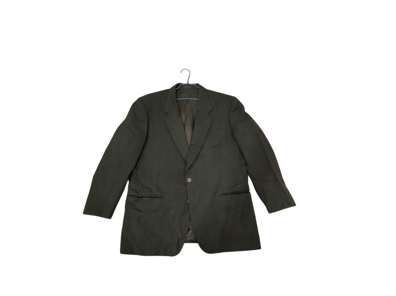 Pierre Cardin Olive Green Suit Jacket - Lang Merinos Extrafine